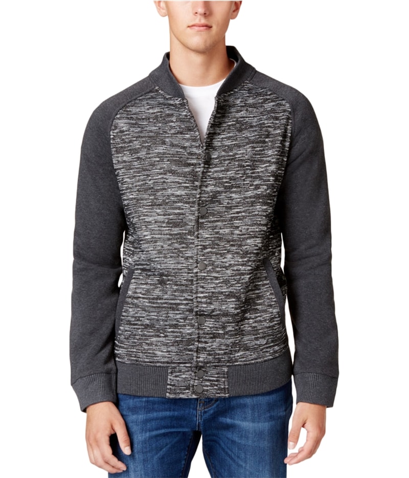 Ring Of Fire Mens Fleece Bomber Jacket