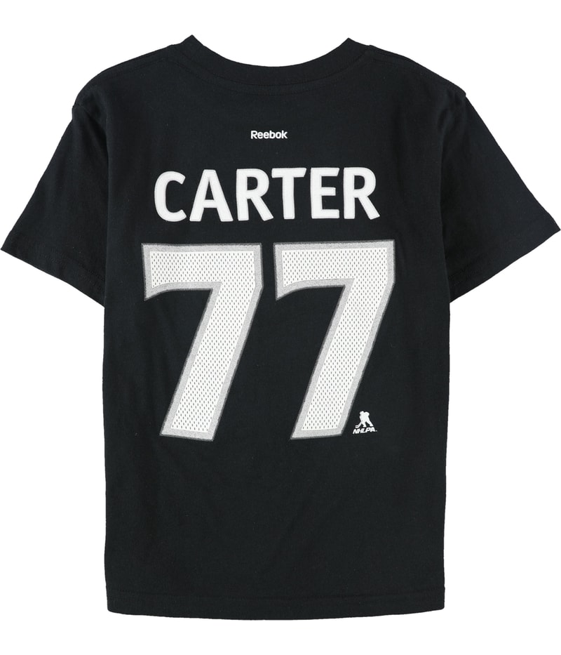 Reebok Girls La Kings Graphic T-Shirt in Black-Carter77, image 2 of 2