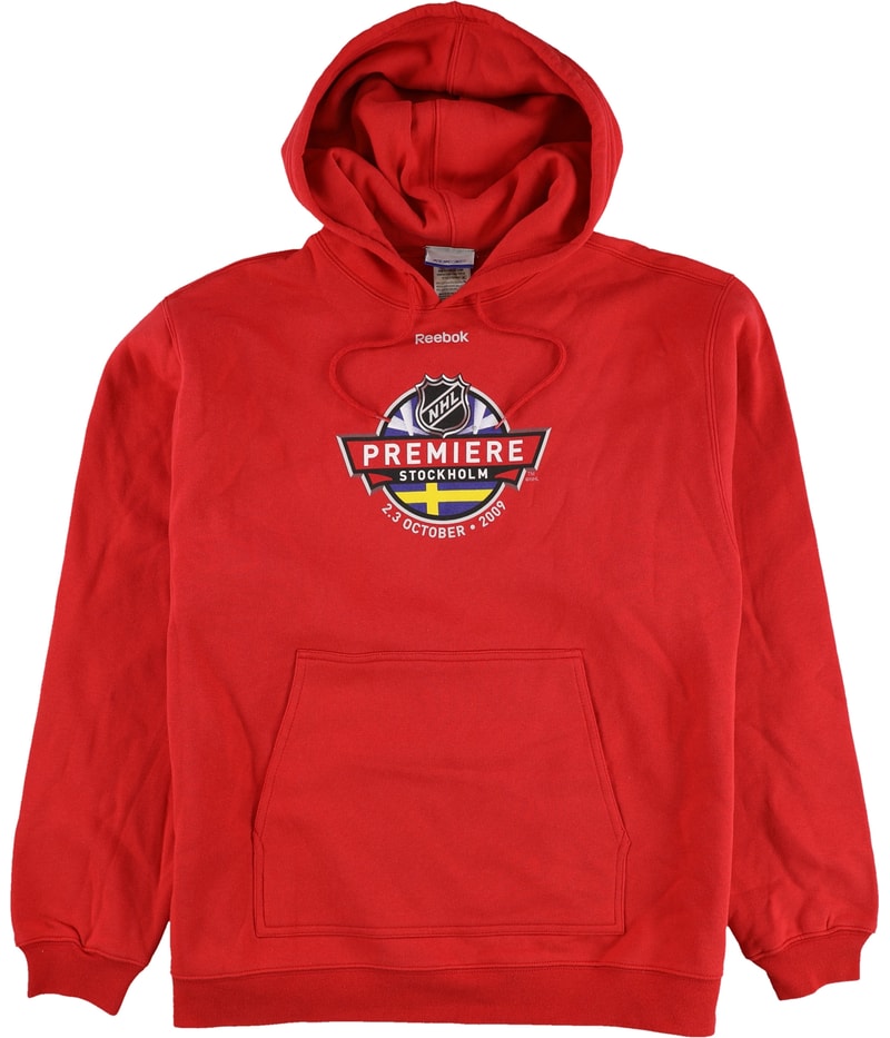 Reebok Mens NHL Premier Stockholm Hoodie Sweatshirt