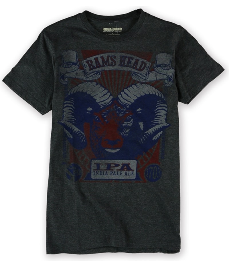 Fordham & Dominion Mens Rams Head IPA Graphic T-Shirt