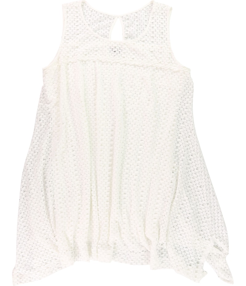Robbie Bee Womens Textured Sleeveless Shift Dress