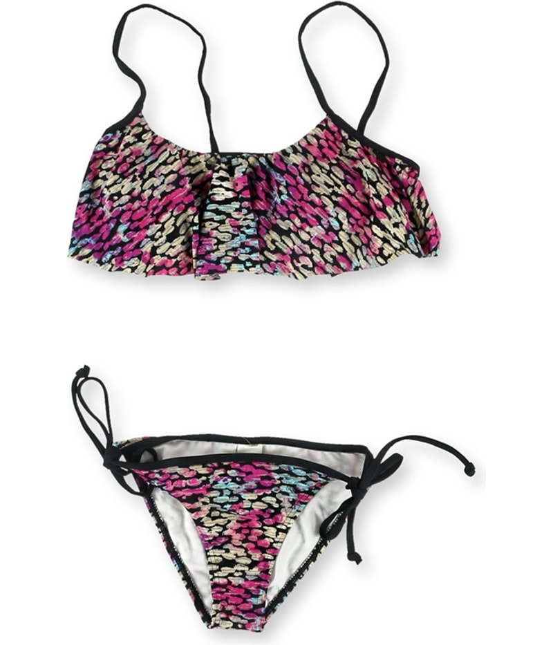 Reef Womens Crop Top Tie Side 2 Piece Bandini