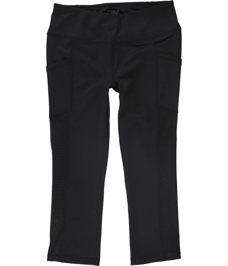 Reebok Womens Focus Capri Compression Athletic Pants