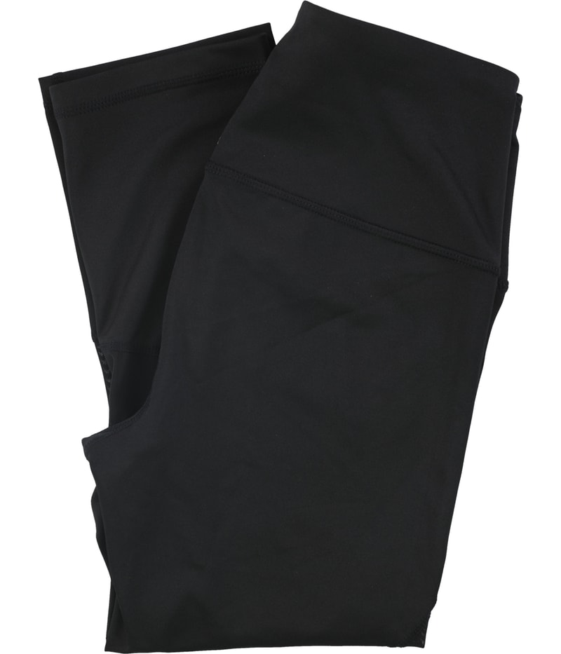 Reebok Womens Highrise Capri Tapered Compression Cropped Leggings Athletic Pants