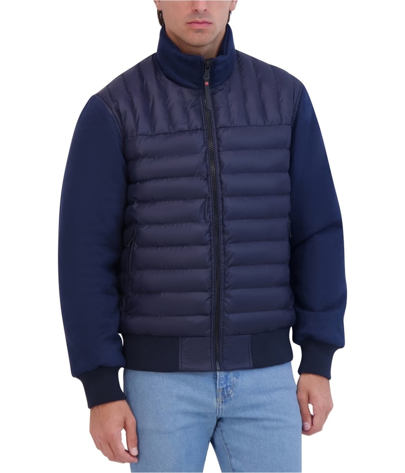 Robert Graham Mens Quilted Bomber Jacket