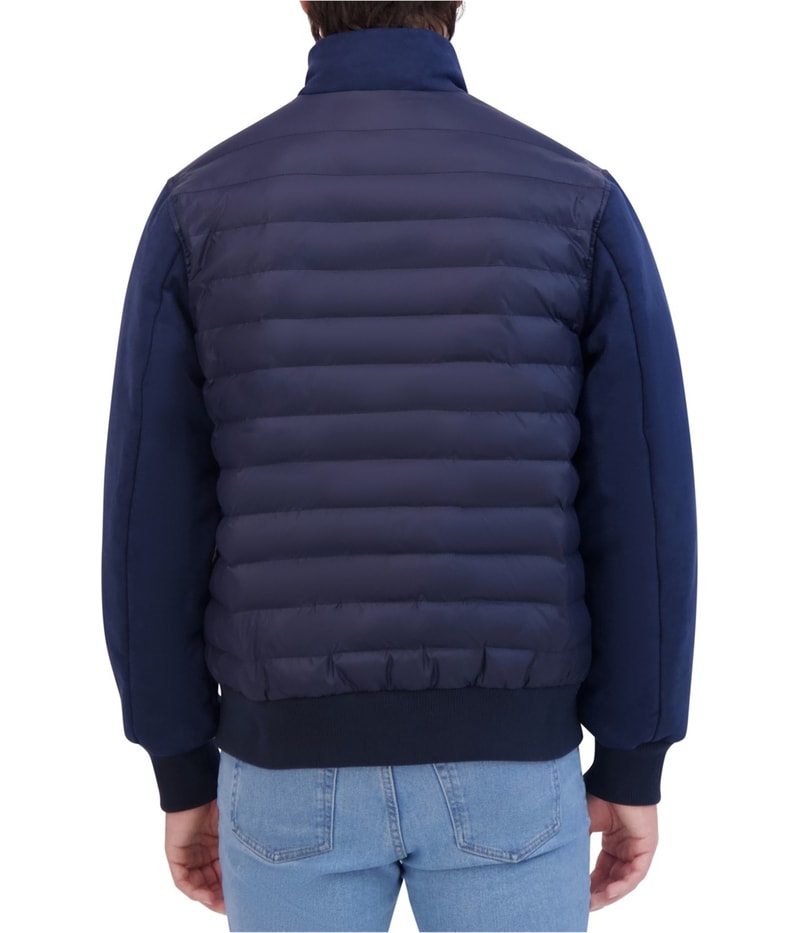 Robert Graham Mens Quilted Bomber Jacket