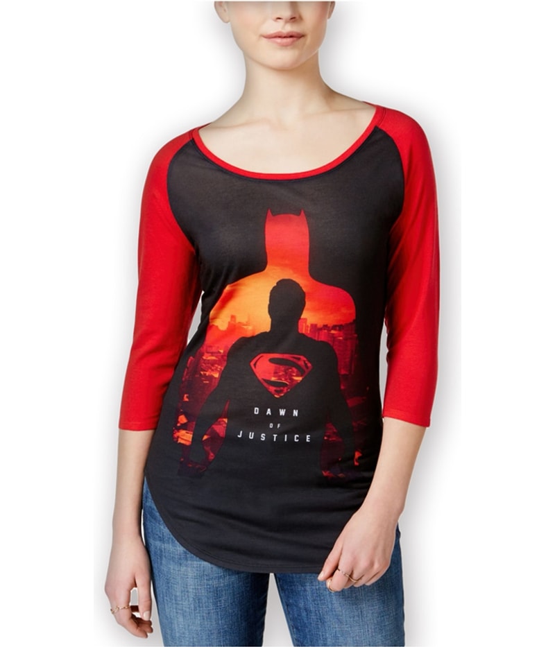 Bioworld Womens Dawn Of Justice Graphic T-Shirt