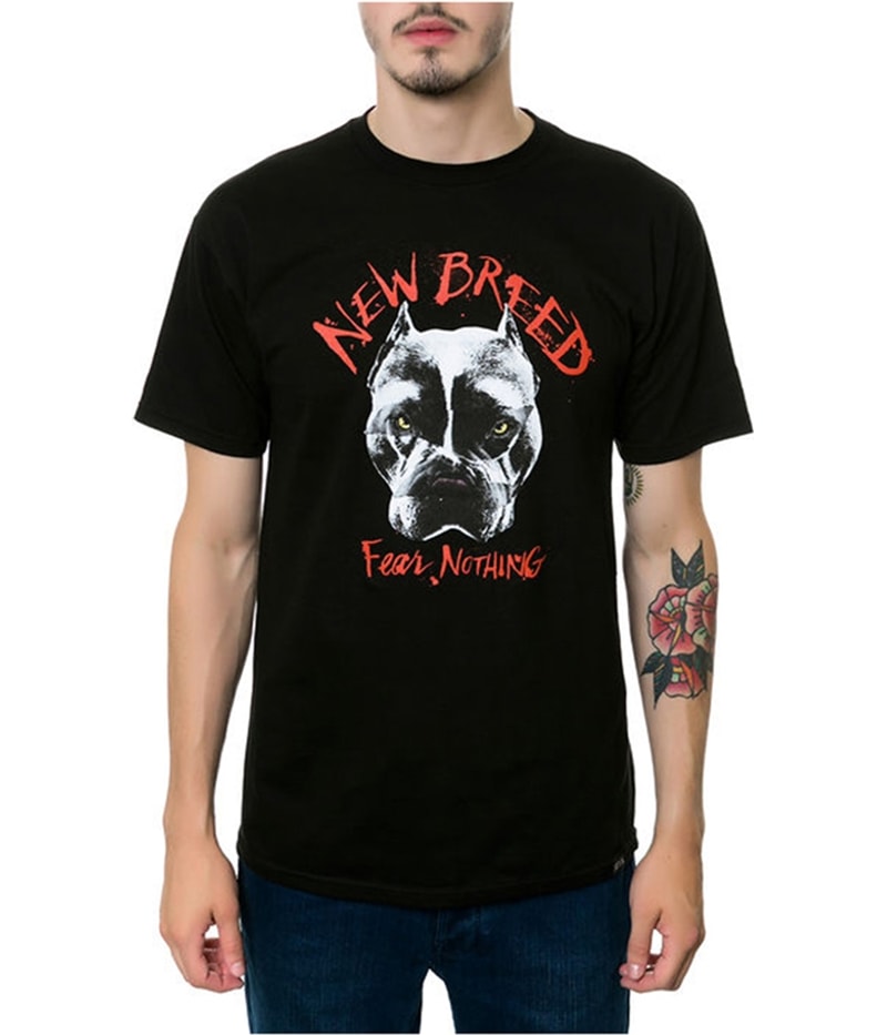ROOK Mens The No Fear Graphic T-Shirt