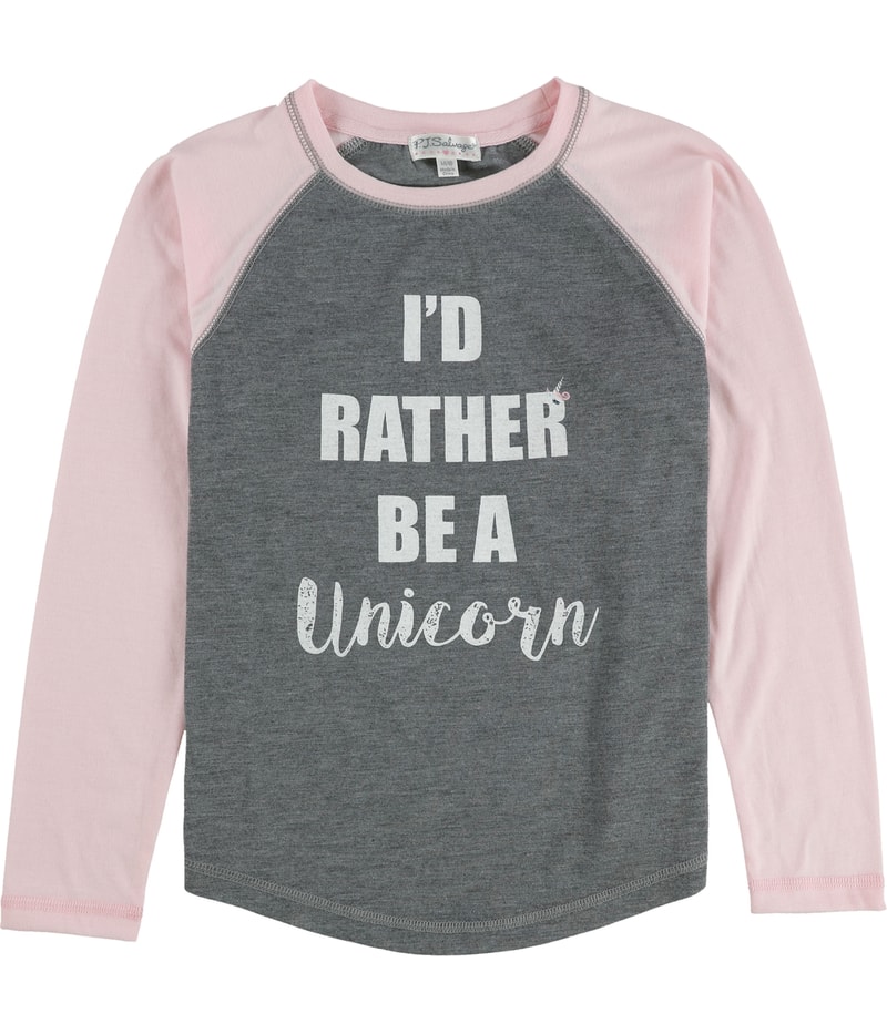 P.J. Salvage Girls I’d Rather Be A Unicorn Pajama Sleep T-shirt