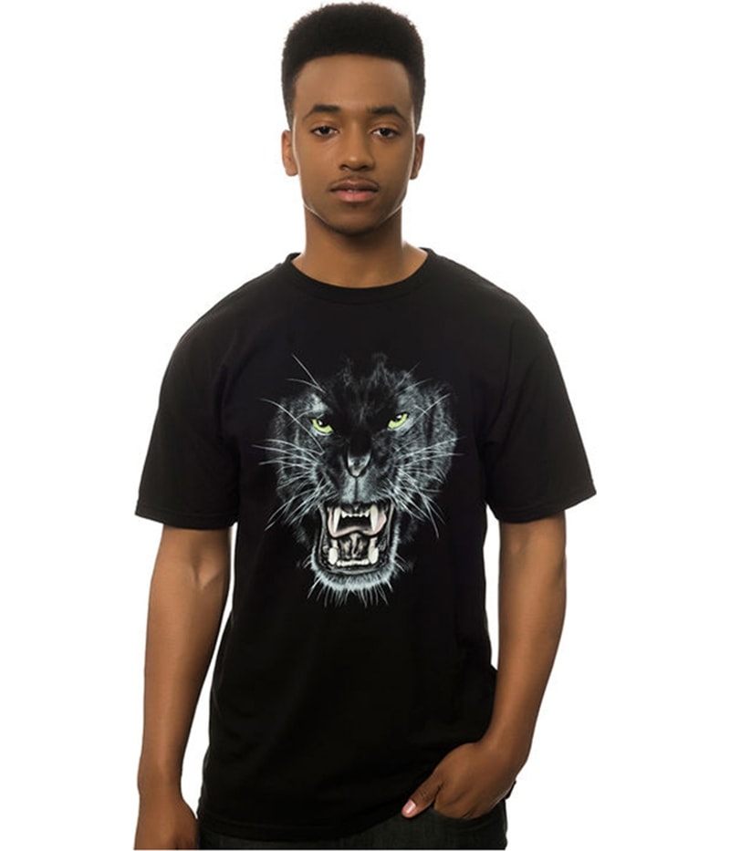 ROOK Mens The Panther Graphic T-Shirt