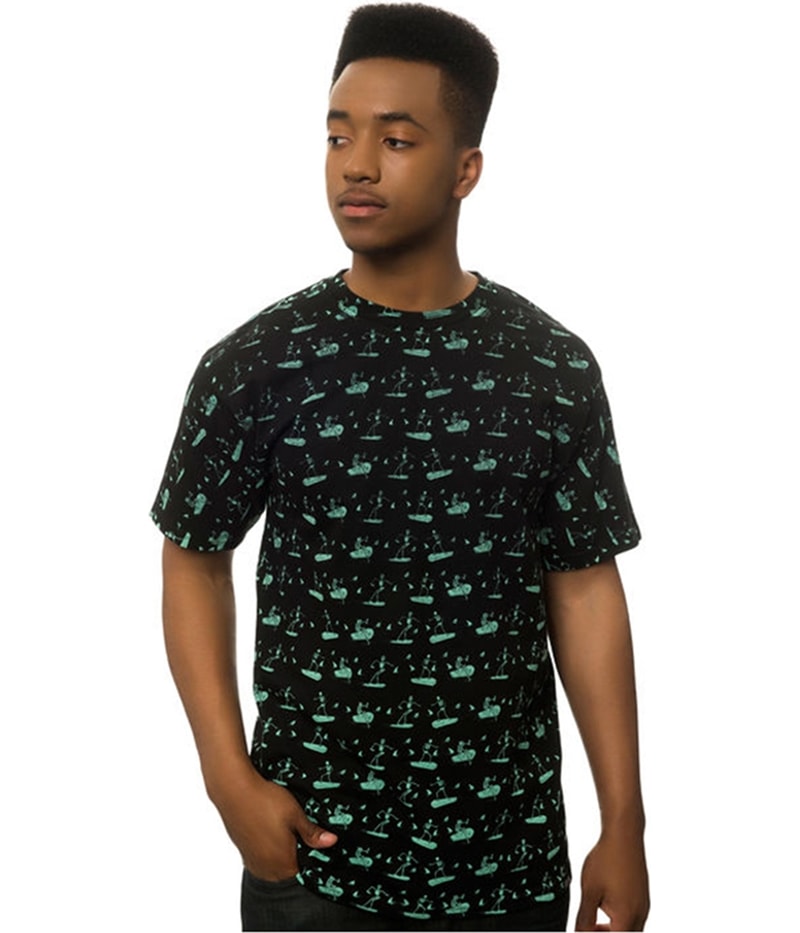 ROOK Mens The Death Surf Graphic T-Shirt