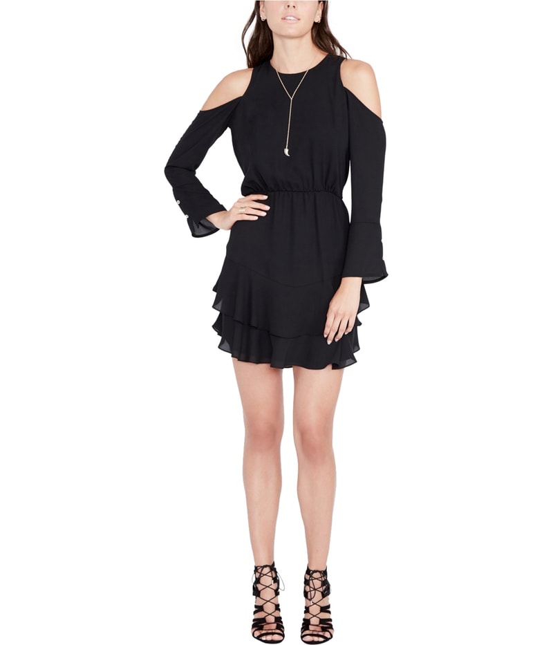 Rachel Roy Womens Coco Off-Shoulder Dress