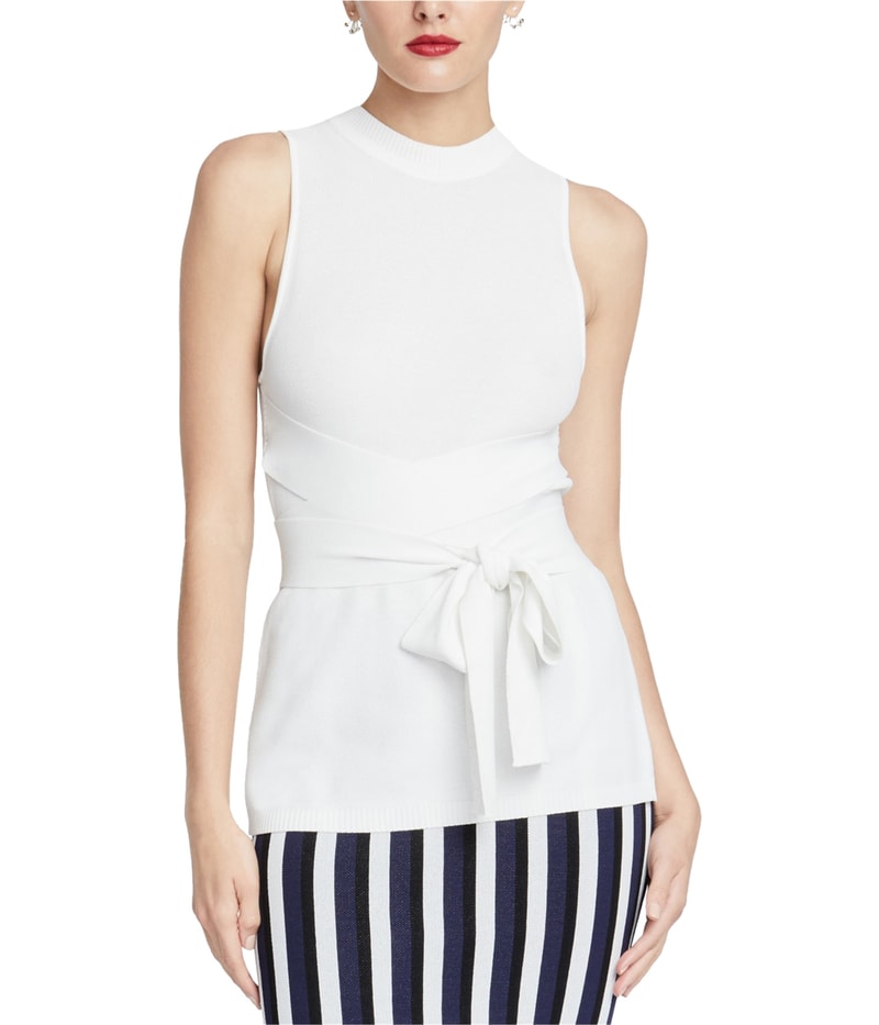 Rachel Roy Womens Conall Belted Tank Top