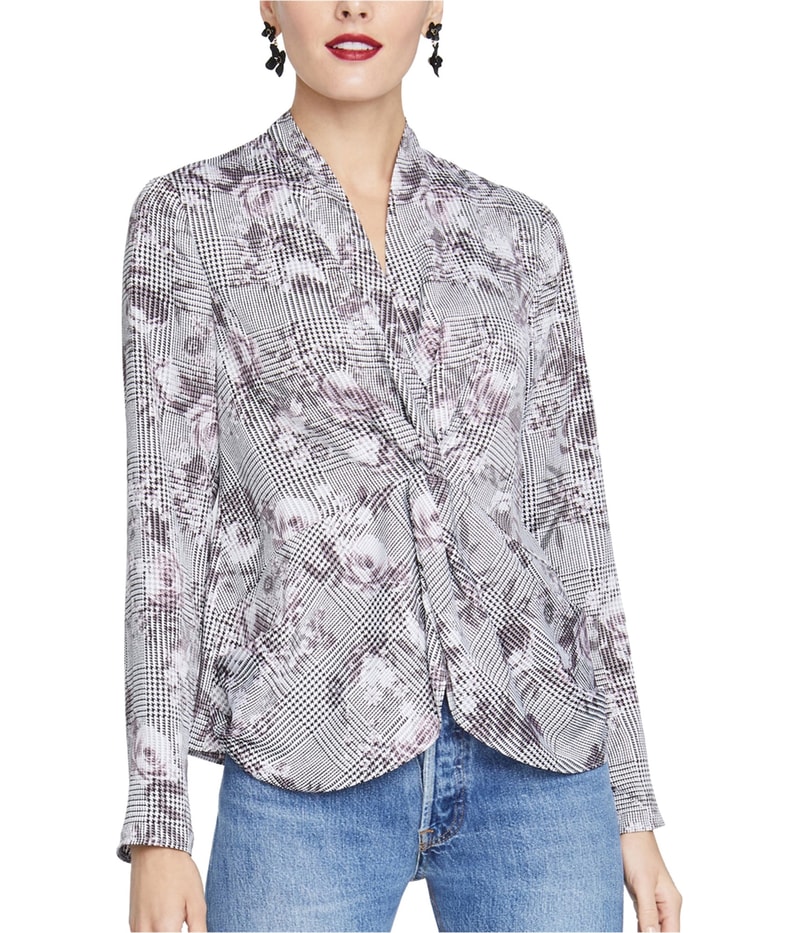Rachel Roy Womens Twisted Top Shell Blouse