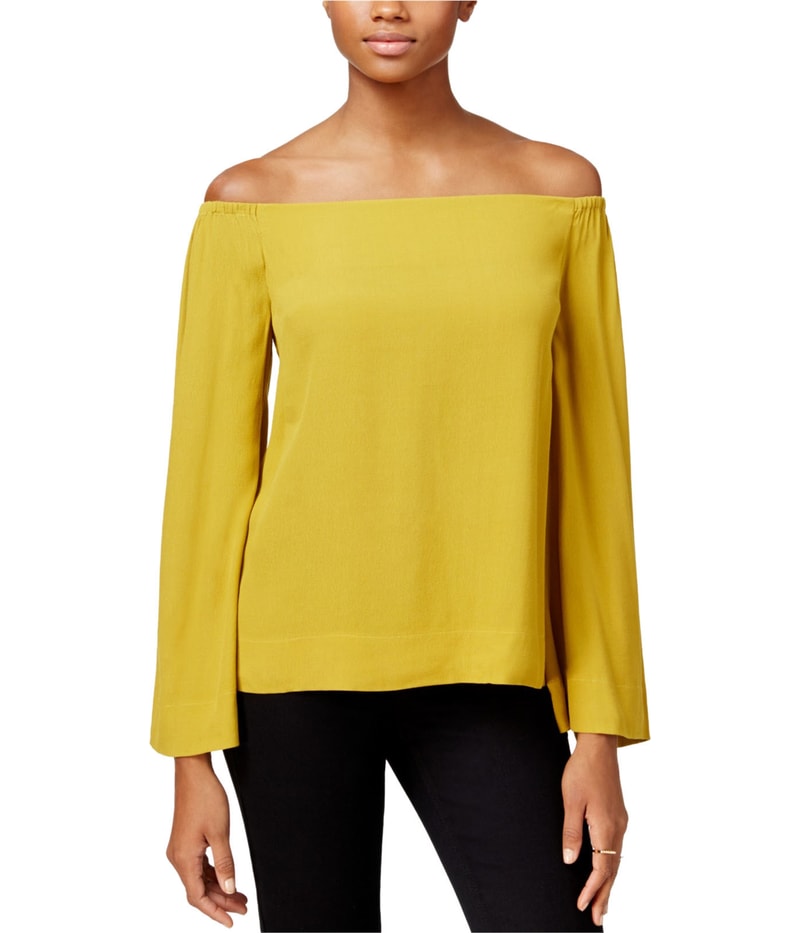 Rachel Roy Womens Textured Knit Blouse