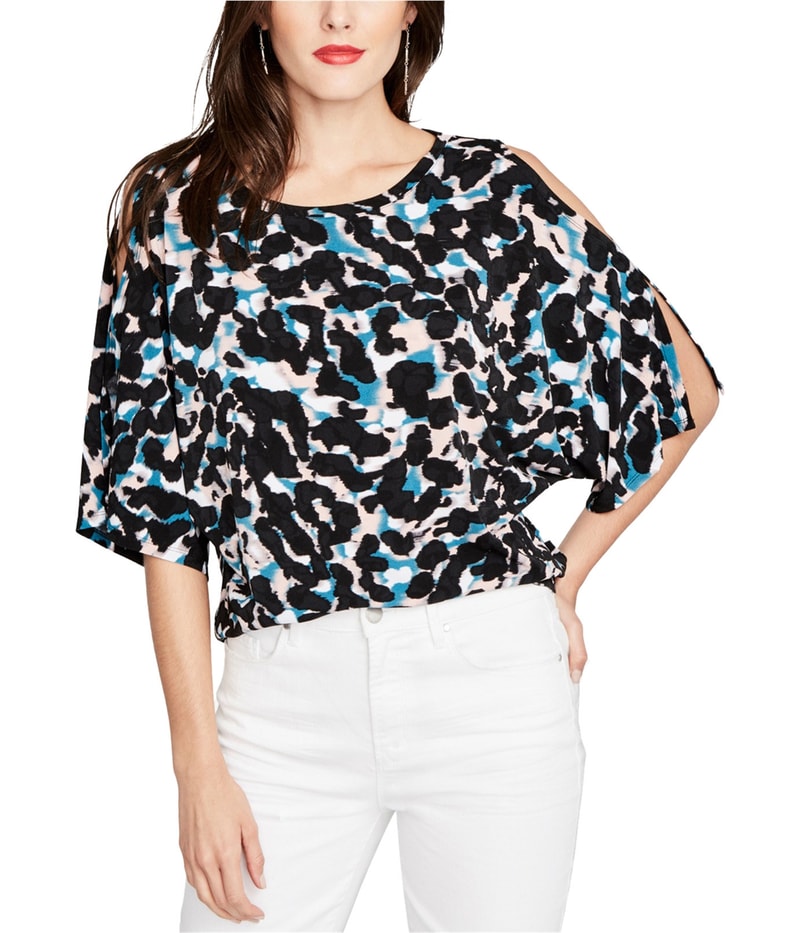 Rachel Roy Womens Cold Shoulder Dolman Blouse