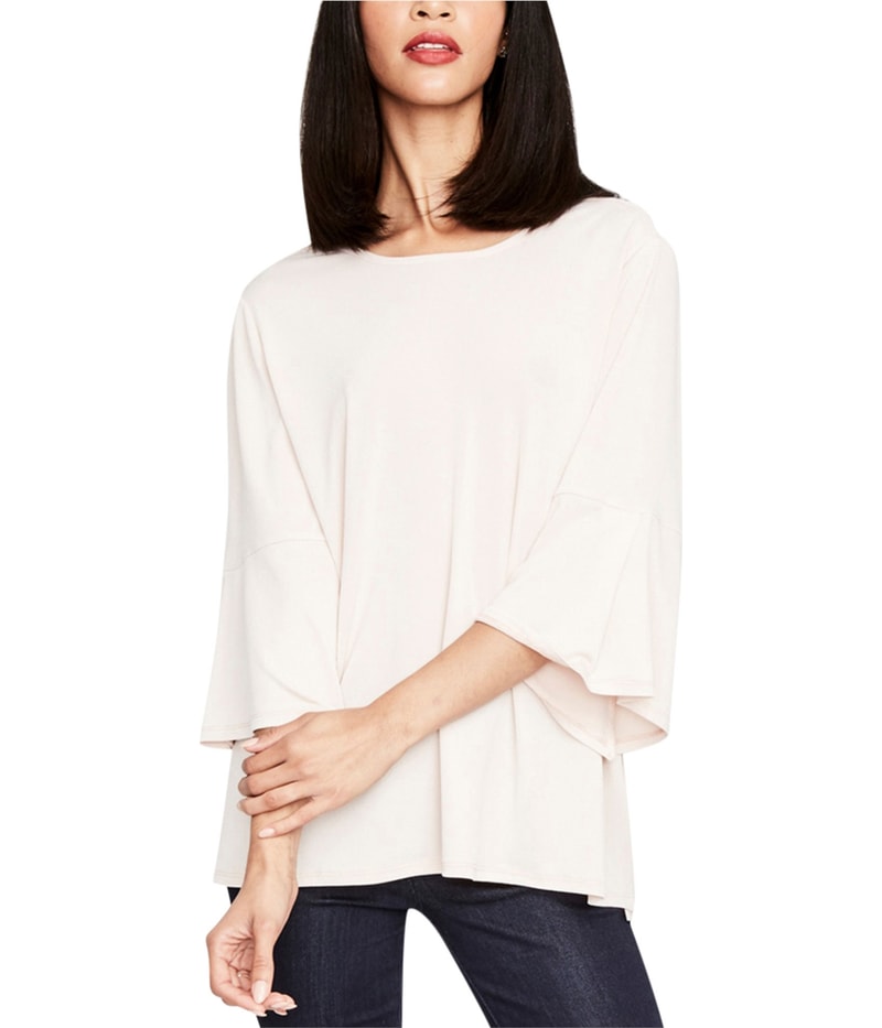 Rachel Roy Womens Drapey Knit Blouse