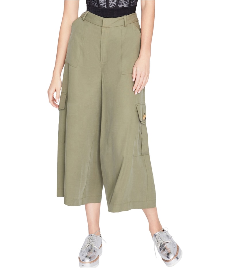 Rachel Roy Womens Fit Straight Leg Cargo Casual Pants