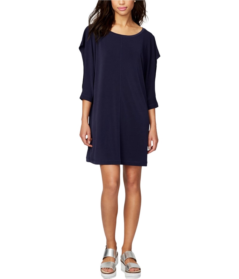 Rachel Roy Womens Open-Sleeve Shift Dress