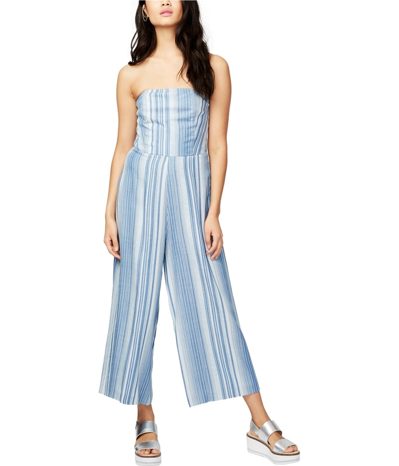 Rachel Roy Womens Striped Jumpsuit