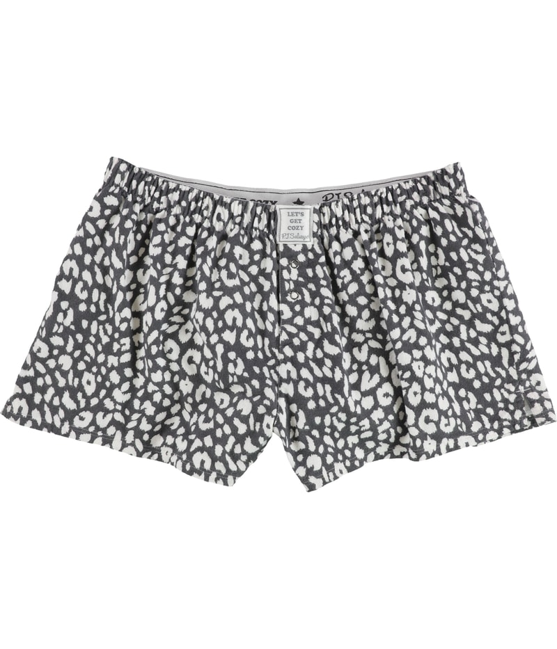 P.J. Salvage Womens Animal Print Pajama Shorts
