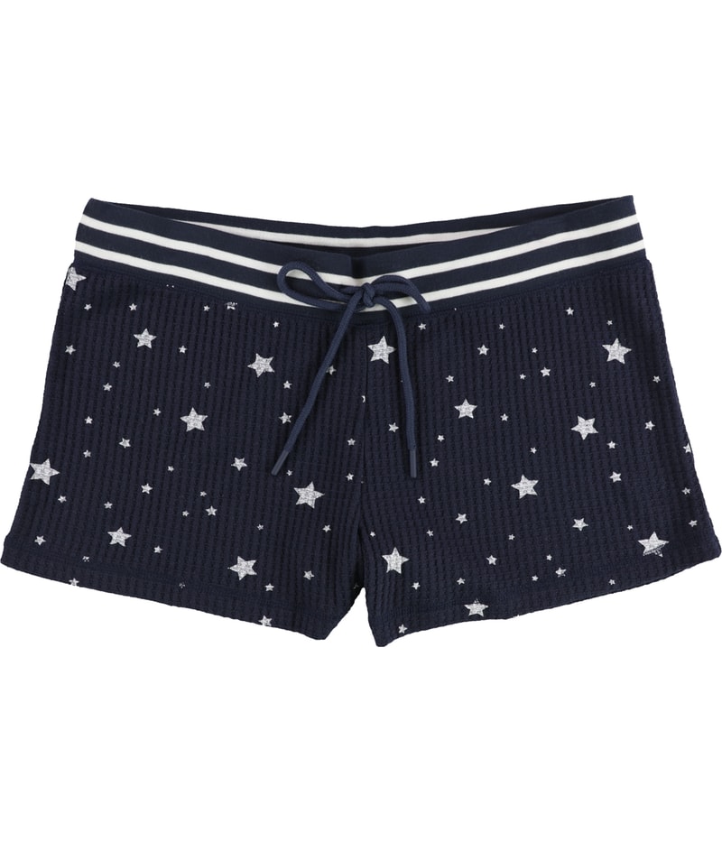 P.J. Salvage Womens Thermal Knit Stars Pajama Shorts