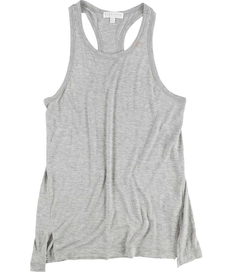 P.J. Salvage Womens Heathered Racerback Pajama Sleep Tank Top