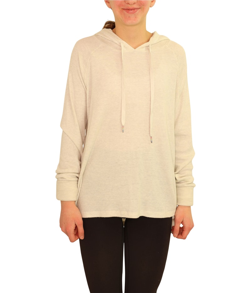 P.J. Salvage Womens Ribbed Pajama Sweatshirt Top