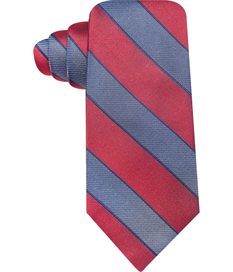 Ryan Seacrest Mens Stripe Self-tied Necktie