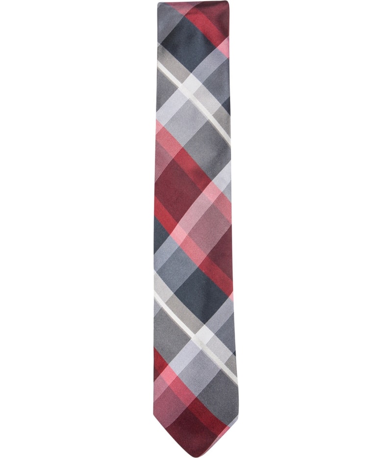 Ryan Seacrest Mens Plaid Self-tied Necktie