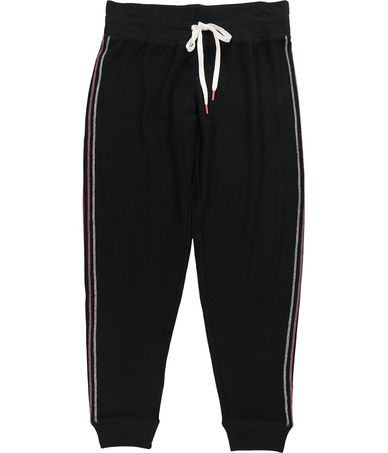 P.J. Salvage Womens Striped Stitched Sides Pajama Jogger Pants