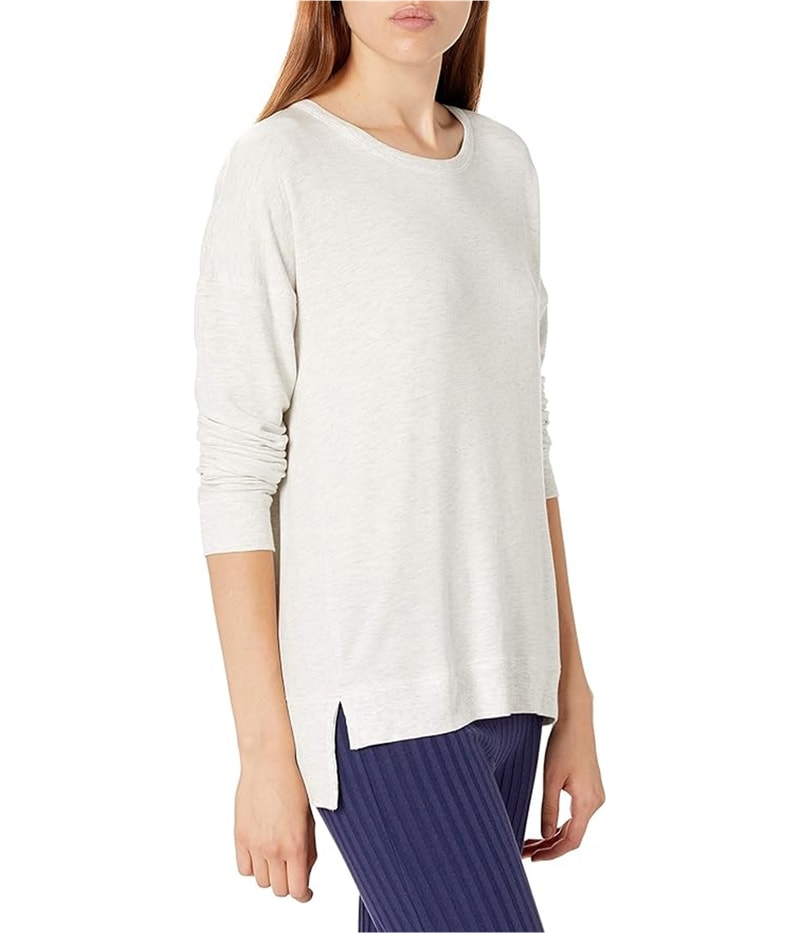 P.J. Salvage Womens Split High Low Hem Pajama Sleep T-shirt