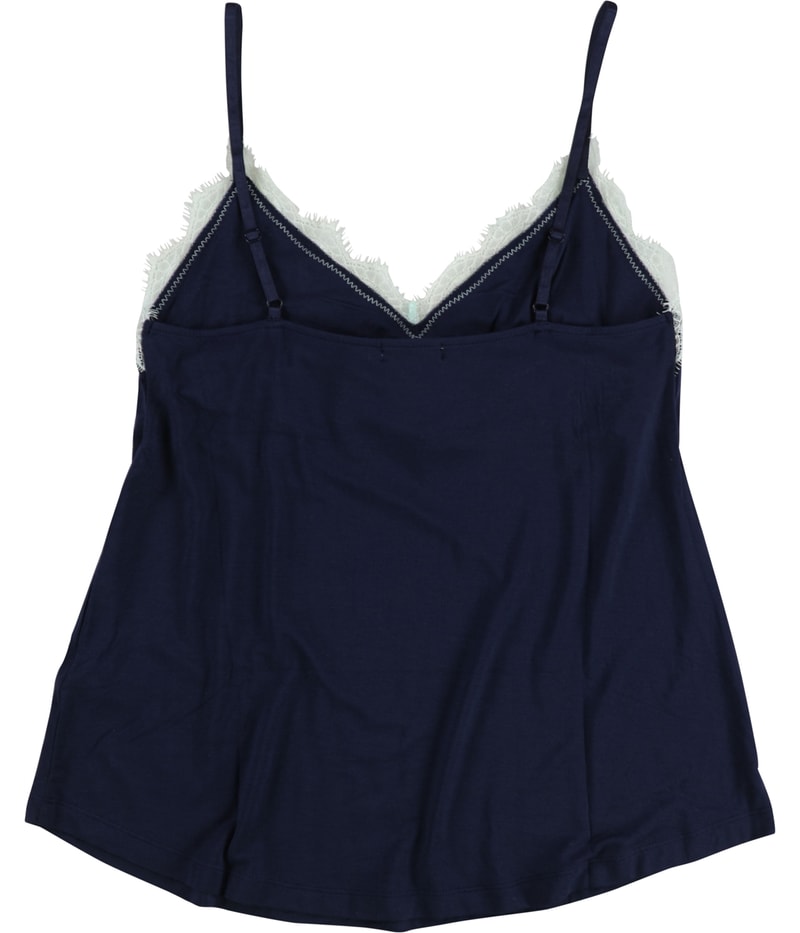 P.J. Salvage Womens Morning Sunshine Lace Pajama Sleep Cami Tank Top