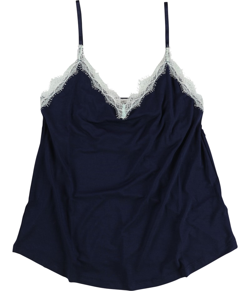 P.J. Salvage Womens Morning Sunshine Lace Pajama Sleep Cami Tank Top