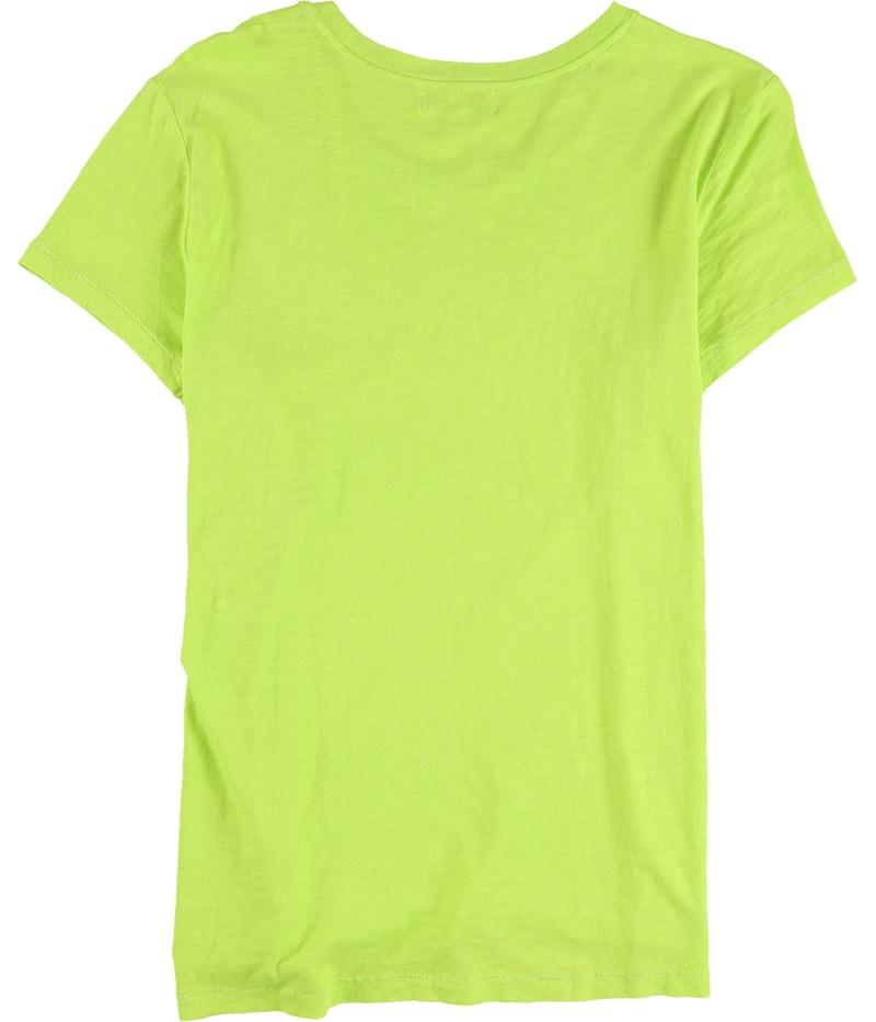 P.J. Salvage Womens Solid With Star Pajama Sleep T-shirt