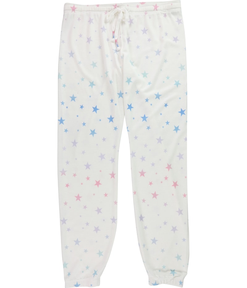 P.J. Salvage Womens Ranibow Stars Pajama Lounge Pants