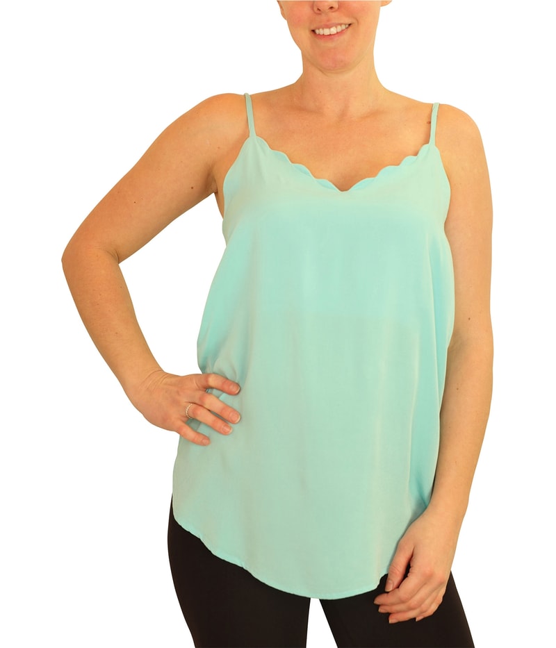 P.J. Salvage Womens Sunset Vibes Pajama Sleep Cami Tank Top
