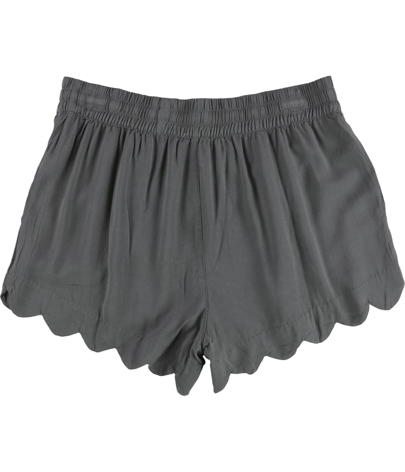 P.J. Salvage Womens Scalloped Hem Pajama Shorts