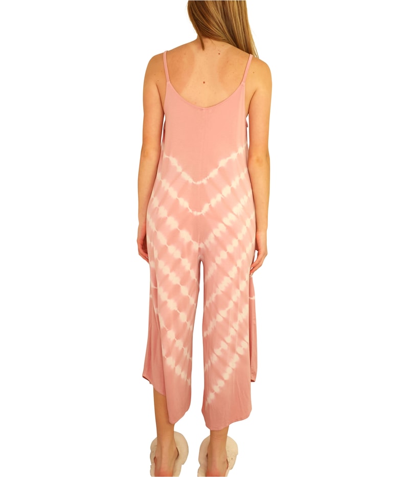 P.J. Salvage Womens Tie Dye Romper Jumpsuit, view 3