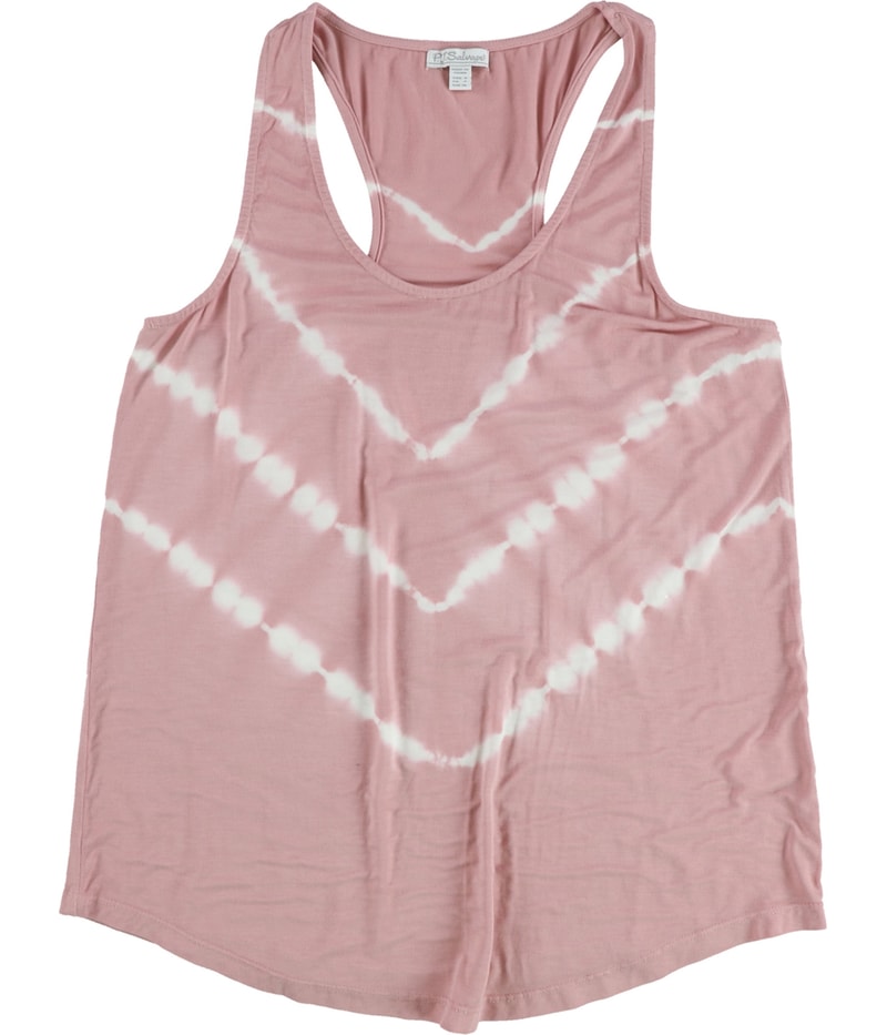 P.J. Salvage Womens Racerback Tie Dye Pajama Sleep Tank Top