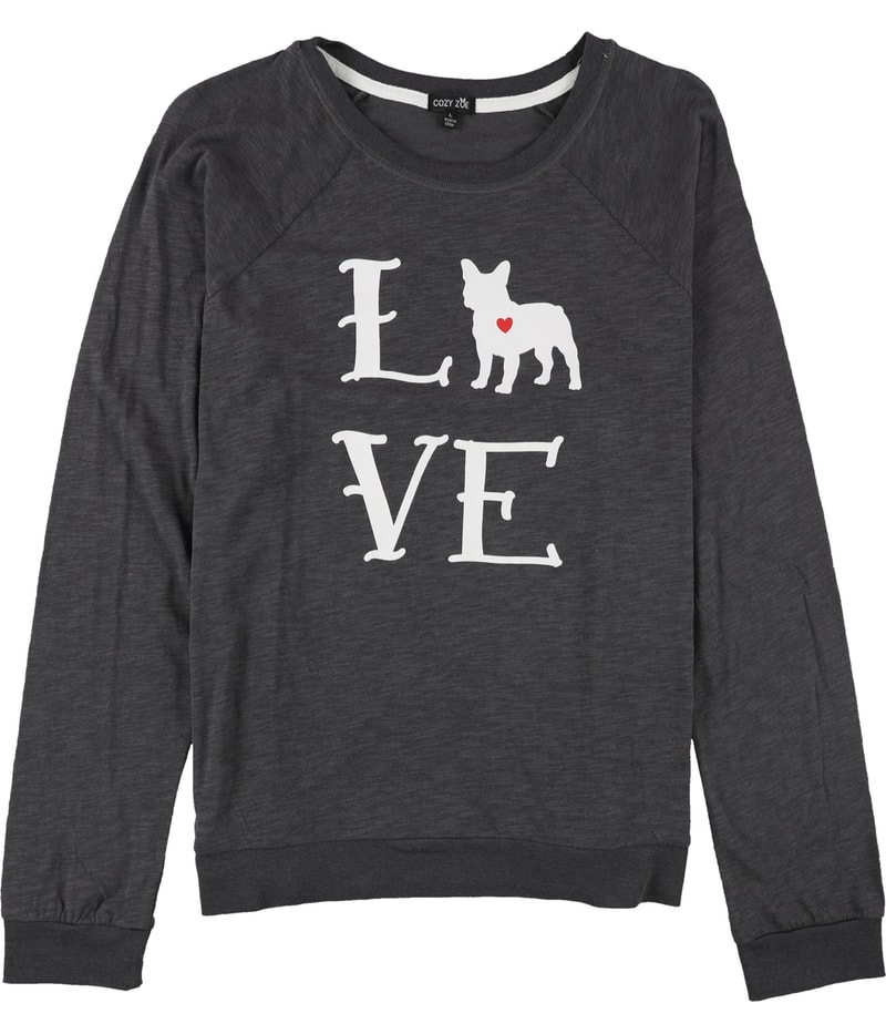 Cozy Zoe Womens Love Dogs Pajama Sleep Set, view 2