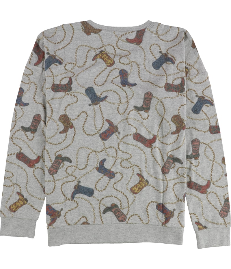 P.J. Salvage Womens Boots And Ropes Pajama Sweater