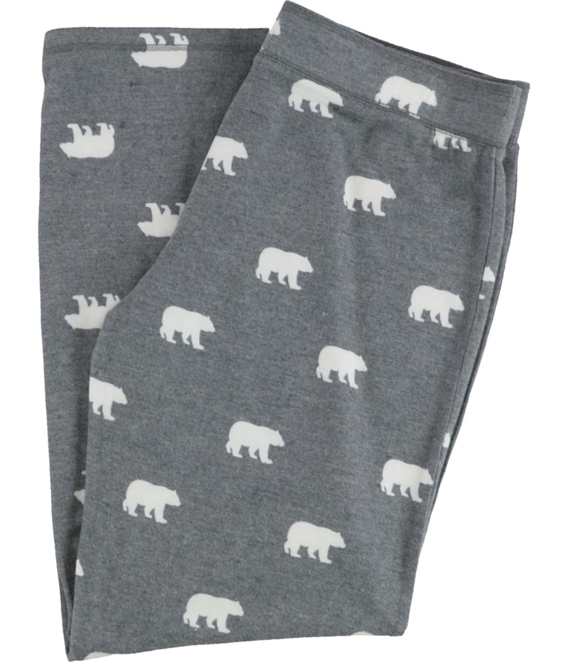 P.J. Salvage Womens Polar Bears Pajama Jogger Pants