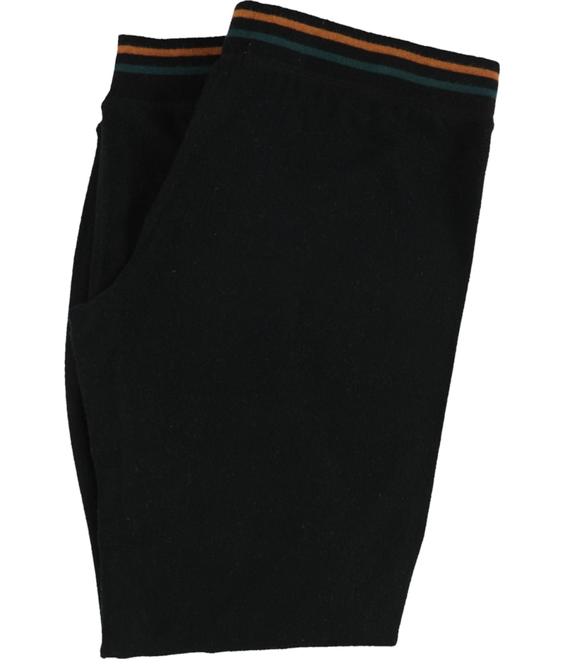 P.J. Salvage Womens Striped Hem Pajama Jogger Pants