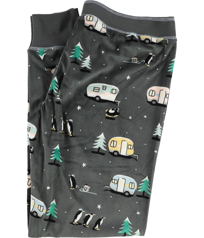 P.J. Salvage Womens Peguins,Trees & Campers Pajama Lounge Pants