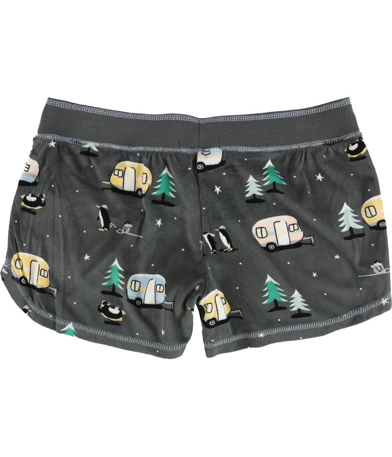 P.J. Salvage Womens Peguins,Trees,Campers Pajama Shorts