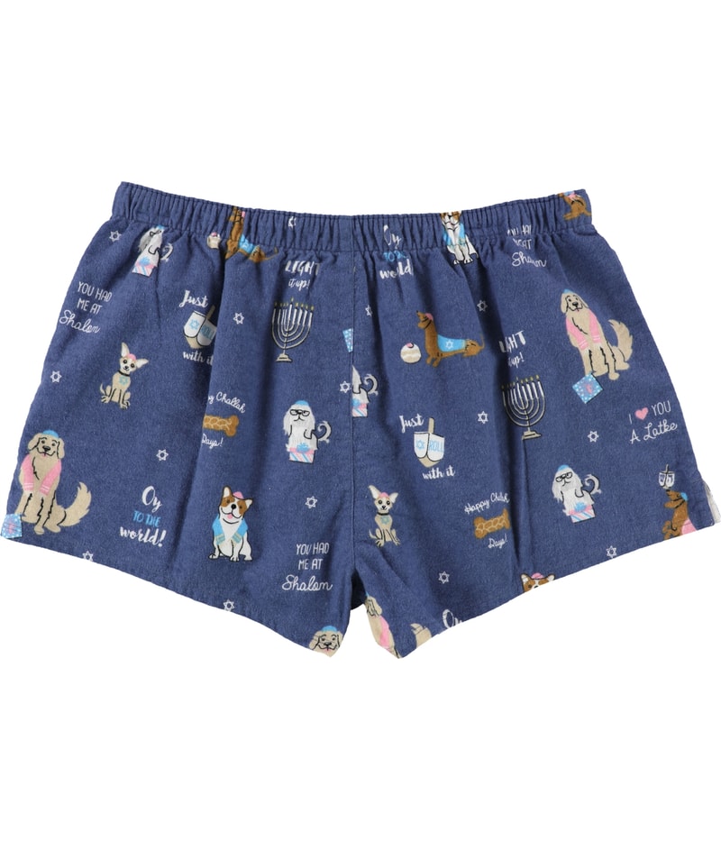 P.J. Salvage Womens You Had Me At Shalom Pajama Shorts