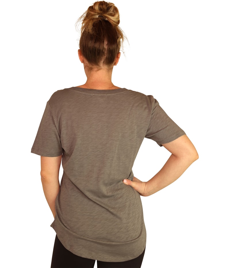P.J. Salvage Womens Embroidered Star Pajama Sleep T-shirt