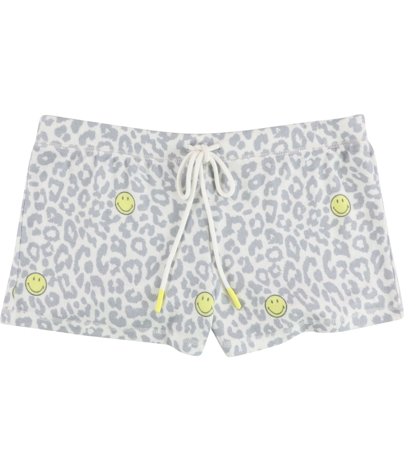 P.J. Salvage Womens Smiley Animal Print Pajama Shorts