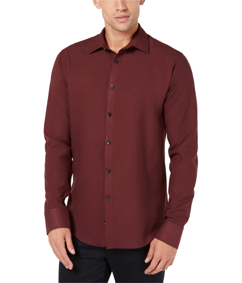 Ryan Seacrest Mens Classic-Fit Button Up Shirt